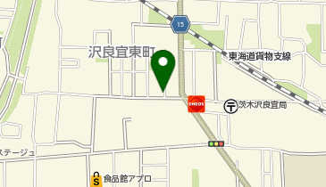 沢良宜東町パーキングNo.3の地図画像