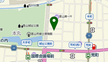 システムパーク城址公園前の地図画像