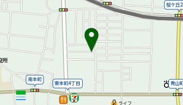 フルーツパーク東本町4丁目の地図画像