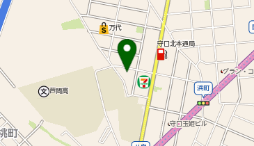 日光町パーキングの地図画像