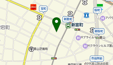 システムパーク新富町No.2の地図画像