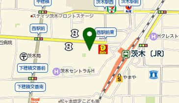 西駅前町パーキングの地図画像