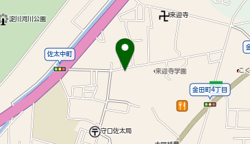 システムパーク佐太中町の地図画像