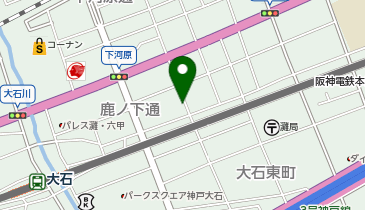 スカイパークパート24の地図画像