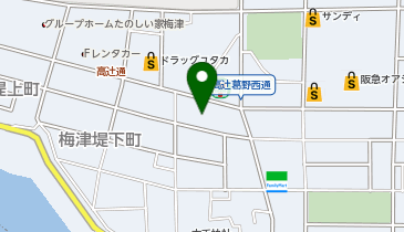 システムパーク梅津堤下町の地図画像