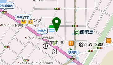 システムパーク御幣島の地図画像