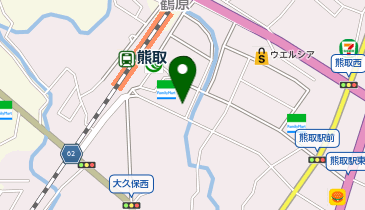 システムパーク熊取駅前の地図画像