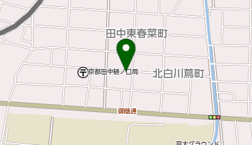 フルーツパーク北白川西蔦町の地図画像