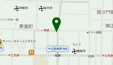 フルーツパーク智恵光院一条の地図画像