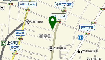 大津京町パーキングの地図画像