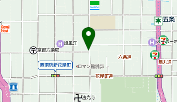 フルーツパーク新町六条第3の地図画像