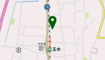 フルーツパーク玉水駅の地図画像