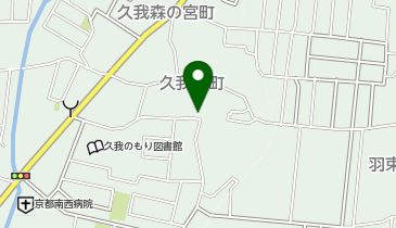 フルーツパーク久我東町の地図画像