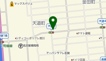 システムパーク天道町の地図画像