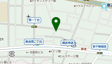 吾妻葵パーキングの地図画像