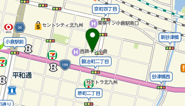 米町パーキングの地図画像