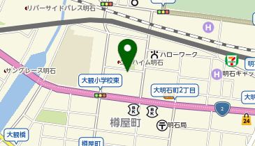 大明石町タツミ第20駐車場の地図画像