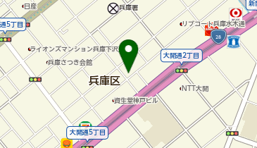 システムパーク水木通の地図画像