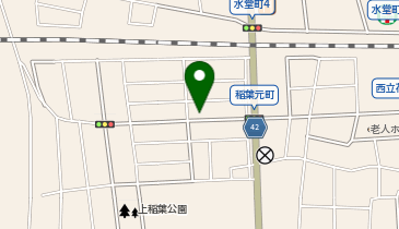 パークステーション24稲葉荘4丁目の地図画像