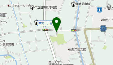 ザ・パーク倉敷中央の地図画像