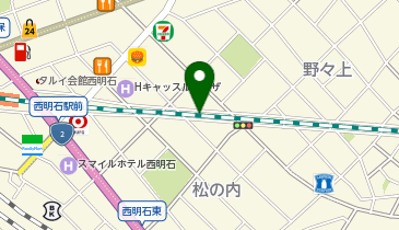 松の内タツミ第5駐車場の地図画像
