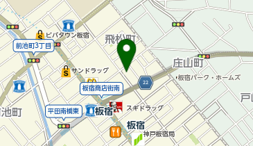 P-CLUB平田町の地図画像