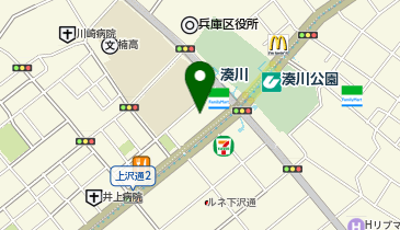 コインパーク上沢通第5の地図画像