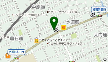 コインパーク水道筋第6の地図画像
