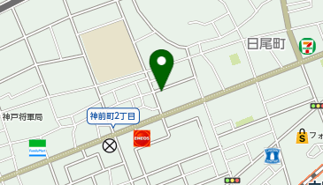 コインパーク神前町第2の地図画像