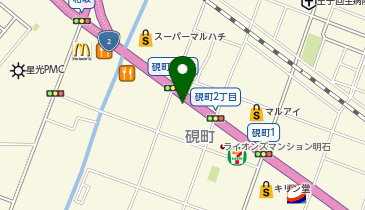 コインパーク硯町の地図画像