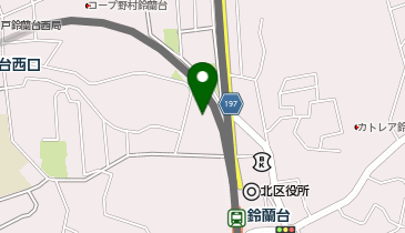 コインパーク鈴蘭台西町一丁目の地図画像