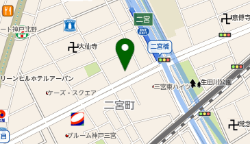 コインパーク二宮町の地図画像