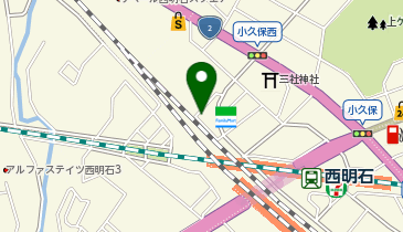 システムパーク西明石駅北の地図画像