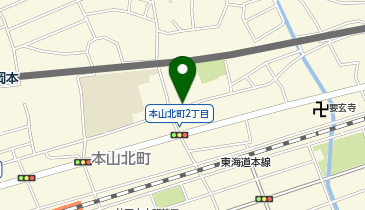 本山北町2丁目駐車場の地図画像