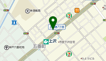 コインパーク上沢通の地図画像