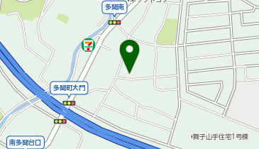 コインパーク本多聞一丁目の地図画像