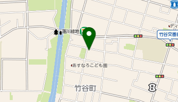 北竹谷町パーキングの地図画像