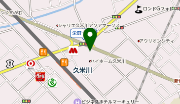 システムパーク久米川の地図画像