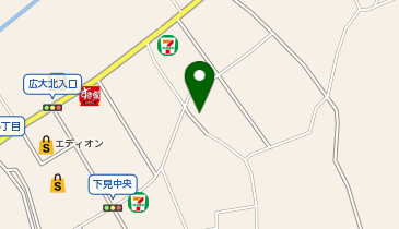 ピーエスパーキング西条下見の地図画像