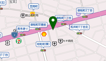 システムパーク住吉町の地図画像