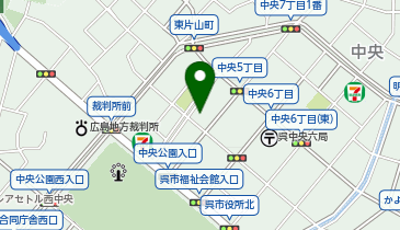 システムパーク呉中央5丁目の地図画像