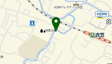 グランディーパーク横須賀衣笠の地図画像
