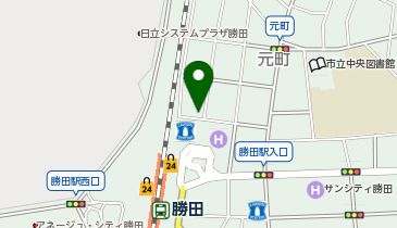 タウンパーク勝田元町の地図画像