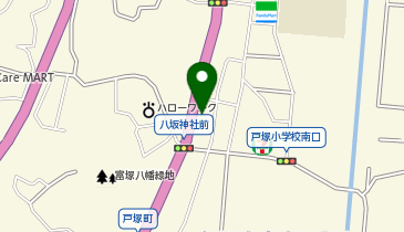 システムパーク戸塚第3の地図画像