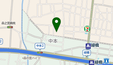 システムパーク中浜3丁目の地図画像