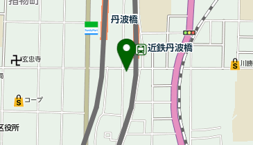 ライフパーク近鉄丹波橋駅前 京都市伏見区 駐車場 612 0067 の地図 アクセス 地点情報 Navitime