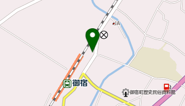 御宿町駅前駐車場の地図画像