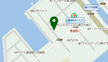 システムパーク勝どきの地図画像