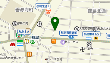 システムパークY都島北通No.5の地図画像