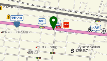 ビジネスパーク桜町の地図画像